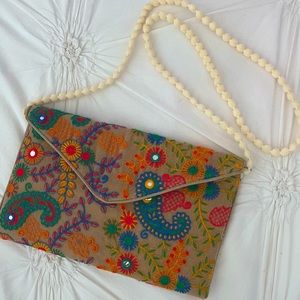 Bright Floral Multicolor Shoulder/Cross Body Bag